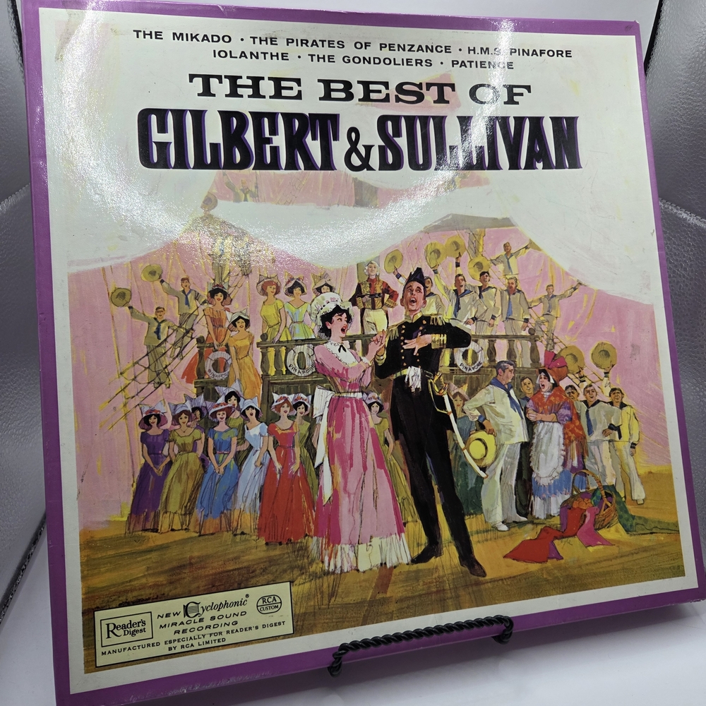 The Best Of Gilbert & Sullivan 3 Vinyls Reader's Digest Canada Edition Rca